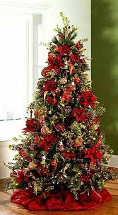Arboles De Navidad Rojo Y Dorado Decorados 2018 Arboles De Navidad En Rojo Y Dorado Christmas Tree Themes Christmas Tree Inspiration Beautiful Christmas Trees