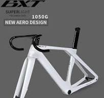 BXT Telaio per bici da strada con disco in carbonio completamente nascosto Telaio per bici da strada leggero in carbonio BB T47 Telaio per bici da ...