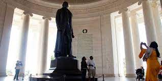 The jefferson memorial is a presidential memorial built in washington, d.c. Memorial Features Thomas Jefferson Memorial U S National Park Service
