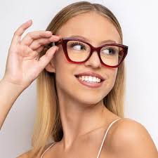 Lentes Opticos Gafas Rojas Mujer Lentes Opticos Rojos Mujer Anteojos  ópticos De Mujer Ralph Lauren