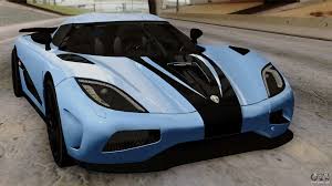 This has helped me get three stars on every danger sign in the core game. Koenigsegg Agera R 2014 Carbon Wheels For Gta San Andreas