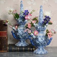 Choose your favorite vase of flowers paintings from 4,539 available designs. Flowering Heights Delftware Articles Aronson Antiquairs Amsterdam