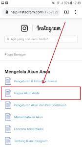Check spelling or type a new query. Cara Menghapus Akun Instagram Permanen Lewat Hp Kepomedia Com