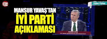 İşte mansur yavaş i̇şte hizmet ! Mansur Yavas Tan Iyi Parti Aciklamasi