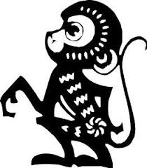 Monkey Silhouette Chinese Zodiac Signs Monkey Tattoos Year Of The Monkey