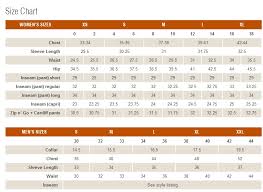 royal robbins size guide