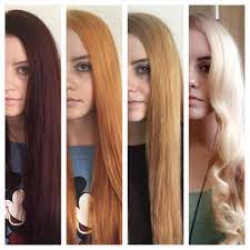Be prepared for multiple applications. 3 Week Journey Dark Red To Platinum Color Correction Hair Dark To Light Hair Hair Stages