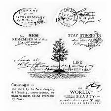 Simon Hurley Create. Photopolymer Stamp Birthday Basics