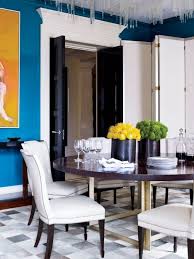 The circular base features an abstract geometric design that will add visual interest to your space while keeping the table steady. 19 Round Dining Tables That Make A Statement Architectural Digest