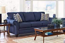 Pin By Lana Birkhimer On Home Decorating Blue Sofas Living Room Blue Sofa Living Blue Living Room Decor