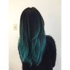 Goregous Blue Balayage On Jet Black Hair Marycake Hair Styles Hair Color Blue Blue Ombre Hair