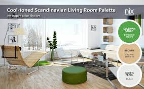 Surround yourself with your color favorites. Cool Toned Scandinavian Living Room Palette Nix Sensor Ltd