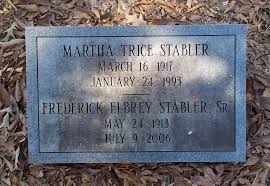 Martha Trice Stabler (1917-1993)