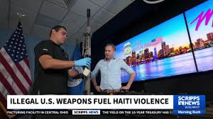 Guns from US fuel Haiti's violence crisis: Gangs weild high-powered weapons