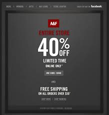 40 Off Everything Online At Abercrombie Fitch Via Promo Code 16540 Also Hollister Via Promo 36540 Coupon Via The Coup Coupon Apps Promo Codes Coupon Coupons