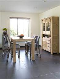 idee pourquoi ne pas remplacer votre table de salle a manger par une table haute pour une ambiance plus sympathique et decontracte furniture home decor home