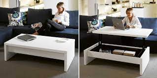 Coffee tables that transform into dining tables. More Functions In A Compact Design Convertible Coffee Tables