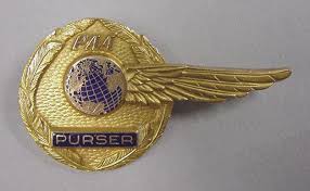 Purser Wings Pan American Airways Www Flysfo Com Pan American Airways Pan American Vintage Airline Posters
