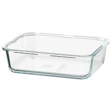 Ikea 365 Food Container Rectangular Glass Length 8 Width 6 Volume 34 Oz Buy Online Or In Store Ikea Food Containers Ikea 365 Ikea