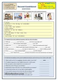Fill In The Gaps With The Type 1 Conditional Sentences Second Conditional Exercises English Exercises English Grammar Worksheets Teaching English Grammar
