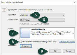 Adding Your Calendar Availability To An Email In Outlook Anr Technology Services