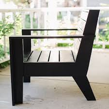Tulip style swivel kitchen chair: Build A Modern Adirondack Chair House Becoming Home