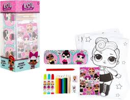 Wir haben einen riesigen l.o.l. Lol Surprise Design Activity Box 26 Delig Knutselen Meisjes Potloden Bol Com