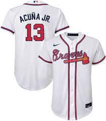 Thank you and the little one for the video and i hope i can bring more moments like this! Nike Youth Replica Atlanta Braves Ronald Acuna Jr 13 Cool Base White Jersey Dick S Sporting Goods