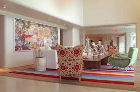 Faena Hotel Evokes Glory Days Of Miami Beach Home Living Room Burled Wood Table Faena Hotel