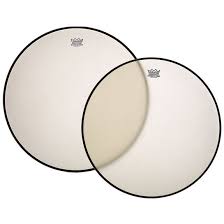 remo renaissance hazy timpani heads low profile steel insert