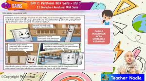 Sambungkan titik titik di bawah. Peraturan Bilik Sains