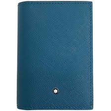 The business card wallet features an expertly crafted leather exterior with topstitching. Business Card Holders Montblanc