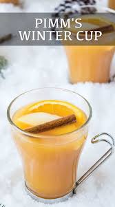 Pimm S Winter Cup Recipe In 2020 Pimm S Apple Juice Cocktail Winter Pimms