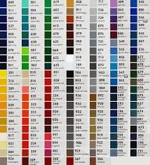 70 All Inclusive Oracal 551 Colour Chart