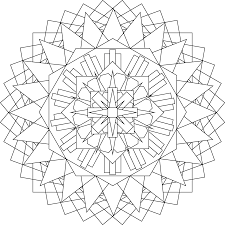 Mandala Design Playing With A Design Using Only Straight Lines And Angles Mandala Design My Design