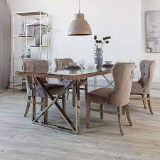 Burris 17'' h spindle side chair item: Kensington Reclaimed Wood Dining Table Modish Living