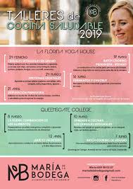 Dentro de la amplia gama de cursos solamente puedes optar por aquellos que sean vigentes a la fecha de ingreso. Talleres De Cocina Practicos 2019 Santander Y La Florida Yoga House Maria De La Bodega Macrobiotica