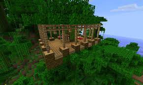 Create a new world or enter an existing one. Jungle Biome Home Ideas Screenshots Show Your Creation Minecraft Forum Easy Minecraft Houses Minecraft House Designs Minecraft Jungle House
