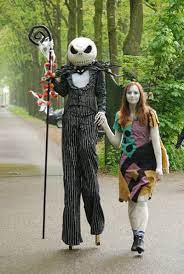 The nightmare before christmas | anniversary edition bonus trailer. Nightmare Before Christmas Costumes Jack And Sally Geek Crafts Halloween Disfraces Disfraz Halloween Pareja Disfraces Parejas