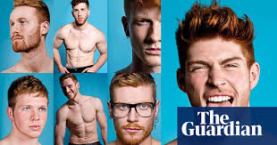 The beauty of a red-headed man