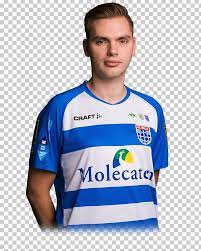 Linssen (70' idrissi), sørloth (23' hoesen), dr. Bob Van Uden E Divisie T Shirt Fifa 18 Pec Zwolle Png Clipart Blue Clothing Electric