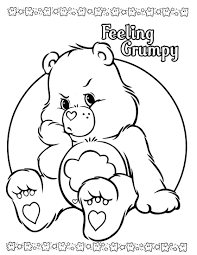 Care Bears Coloring Page Bear Coloring Pages Cartoon Coloring Pages Coloring Pages