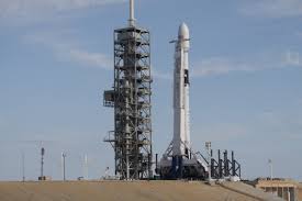 Spacex is about to launch nasa astronauts to the international space station on its crew dragon spaceship. Photos Falcon 9 Block 5 Poised For Launch At Kennedy Space Center Spaceflight Now