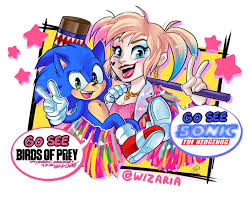Wizaria On Twitter Sonic The Movie Sonic Fan Art Cartoon Crossovers