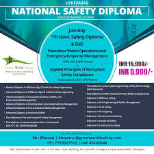 Join National Safety Diploma Course In Hyderabad Occupational Health And Safety National Safety Safety Courses