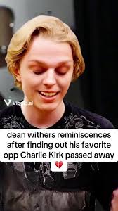 Dean Dirk Crying about Charlie Kirk