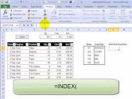Change Excel Function With Subtotal Contextures Blog Excel Excel Formula Drop Down List
