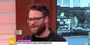 Neighbors (released in some countries as bad neighbours) is a 2014 american comedy film directed by nicholas stoller and written by andrew j. Seth Rogen Avoiding A Hug From Piers Morgan Is Endlessly Watchable