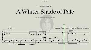 A whiter shade of pale. A Whiter Shade Of Pale Youtube