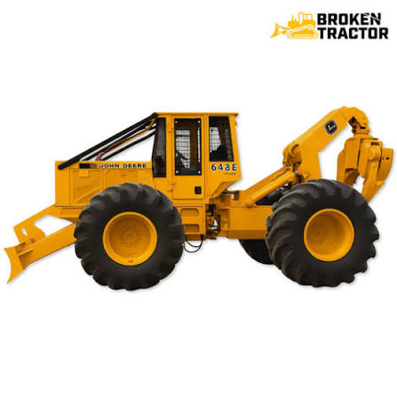 John Deere 648E Skidder